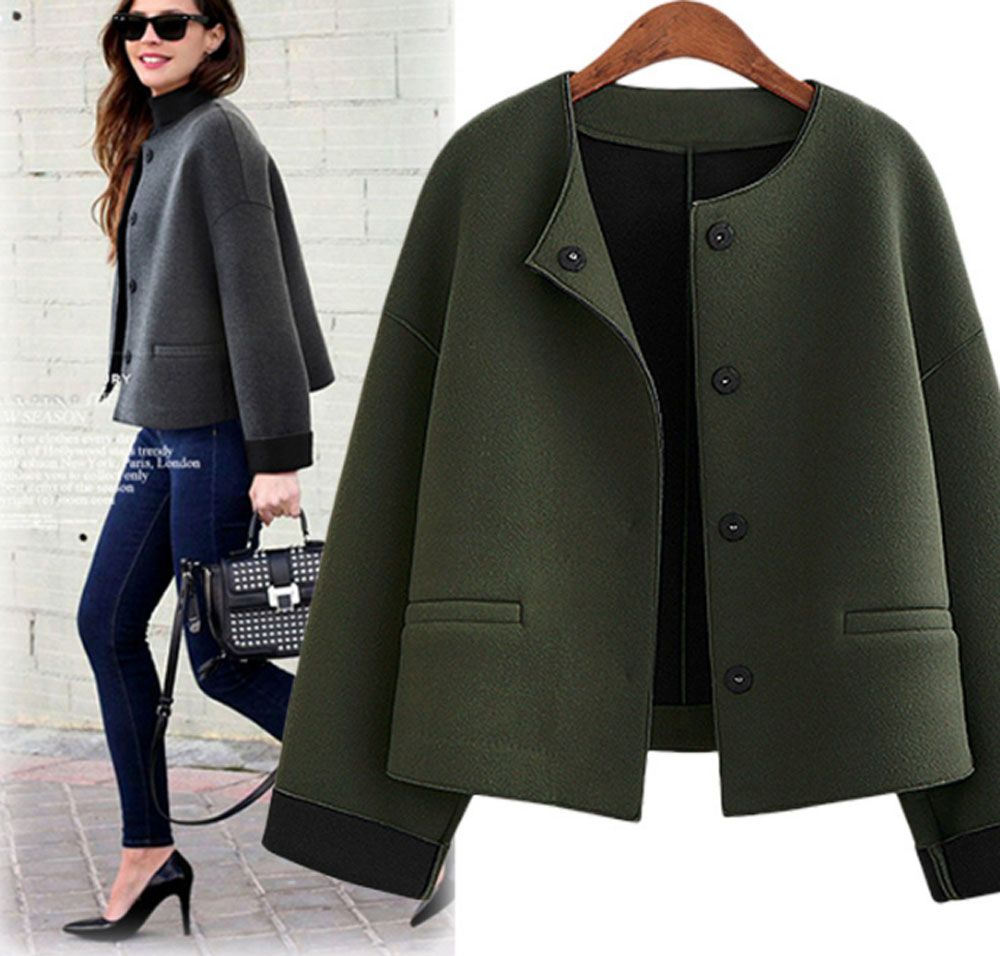 short wool jacket