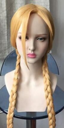 Street Fighter Cammy cosplay anime Wig