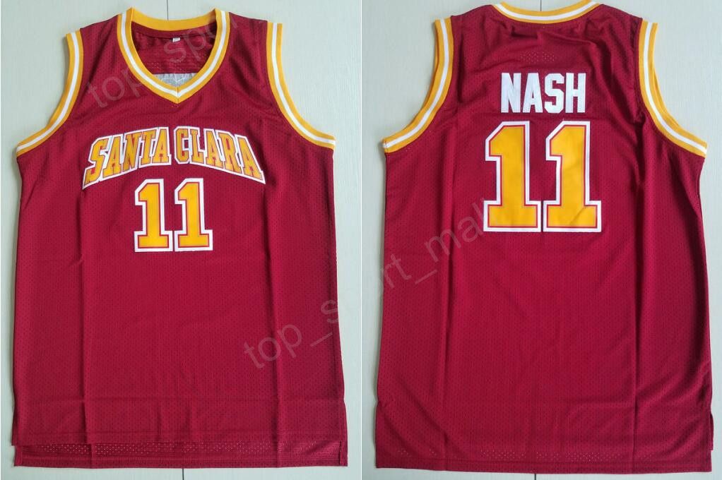 Santa Clara Broncos Steve Nash College 