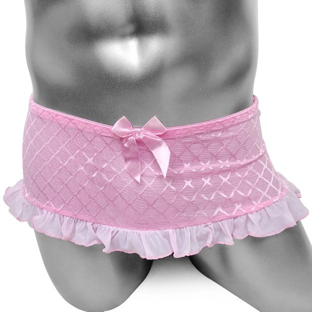 Compre Sissy Faldas Bragas Sexy See Thru Gay Ropa Interior Masculina Club  Desgaste Ropa De Dormir Plaid Lencería Sexy Ropa Interior Ruffles Bragas  Para Hombres A 5,48 € Del Undiesclub | DHgate.Com