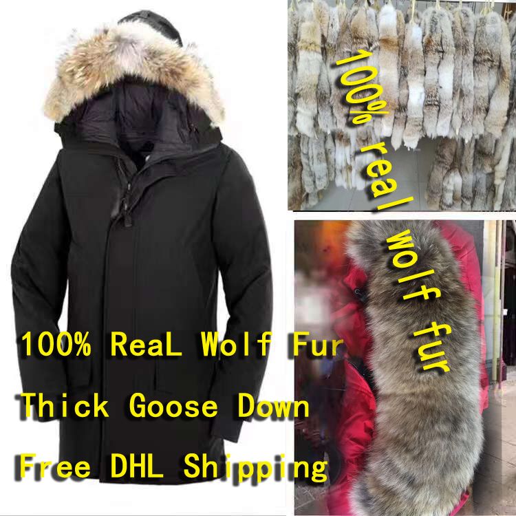 wolf fur collar