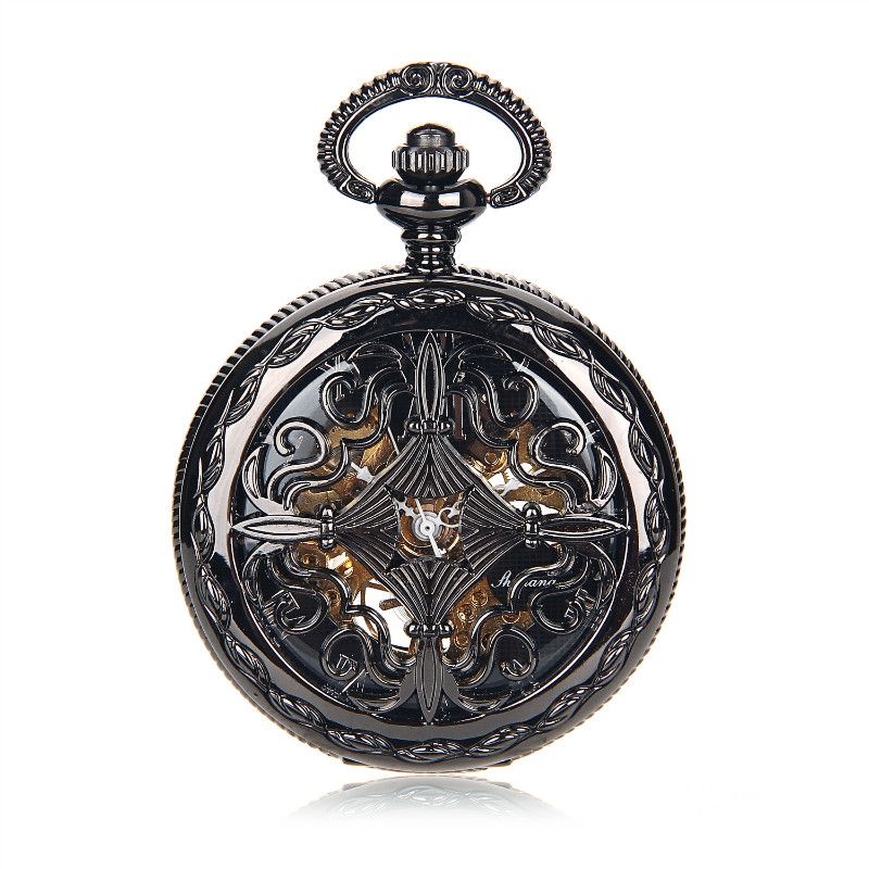 Mechanical Numerals Brand Fob Watch Watches For Roman From Pendant Skeleton Watch Case Black For Steampunk ... Pocket Pocket Pocket Sale Sale SHUHANG For Pocket Watches Pocket Watch Watch Case Skeleton For Pendant Fob Brand From Pocket Sale Steampunk Numerals Roman Black Mechanical SHUHANG Sale ...