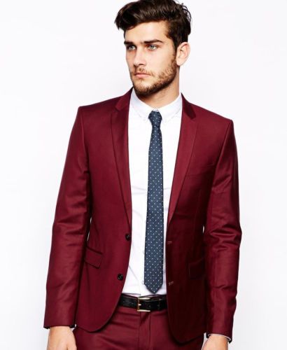 Trajes De Fiesta / Trajes De Graduación De Los Hombres De Padrino De Boda De Borgoña 2018 Para Hombre Ropa De Trabajo Diaria Chaqueta Para Hombres Chaqueta + Pantalón + Corbata De 59,63 € | DHgate