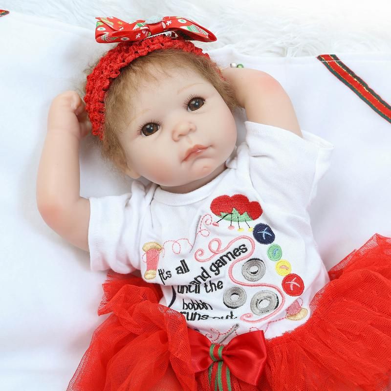 55cm Bebe Reborn Baby Dolls Newborn Baby Doll Kids Toys Girl Boy Birthday Wedding Gifts Photography Props Early Education Gift From Lisa012 81 54 Dhgate Com