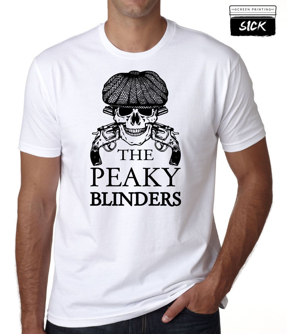 peaky blinders skull t shirt