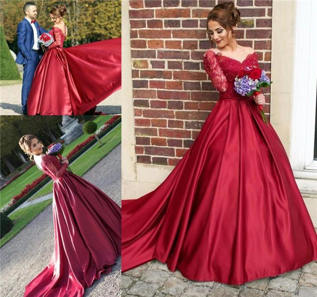 burgundy fancy dresses