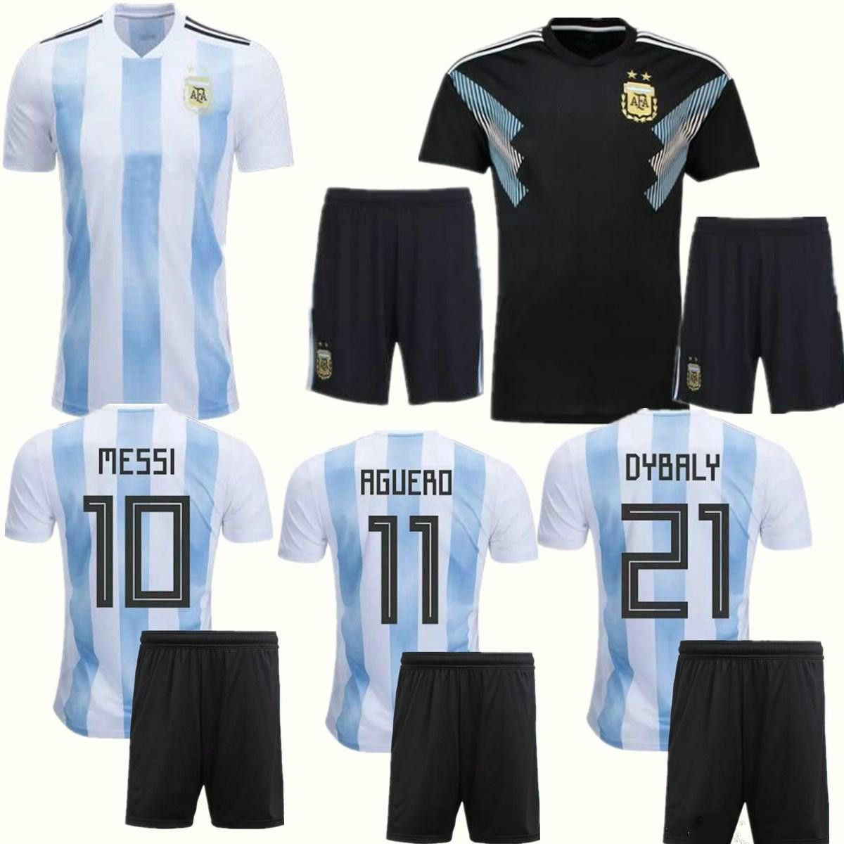 messi black argentina jersey