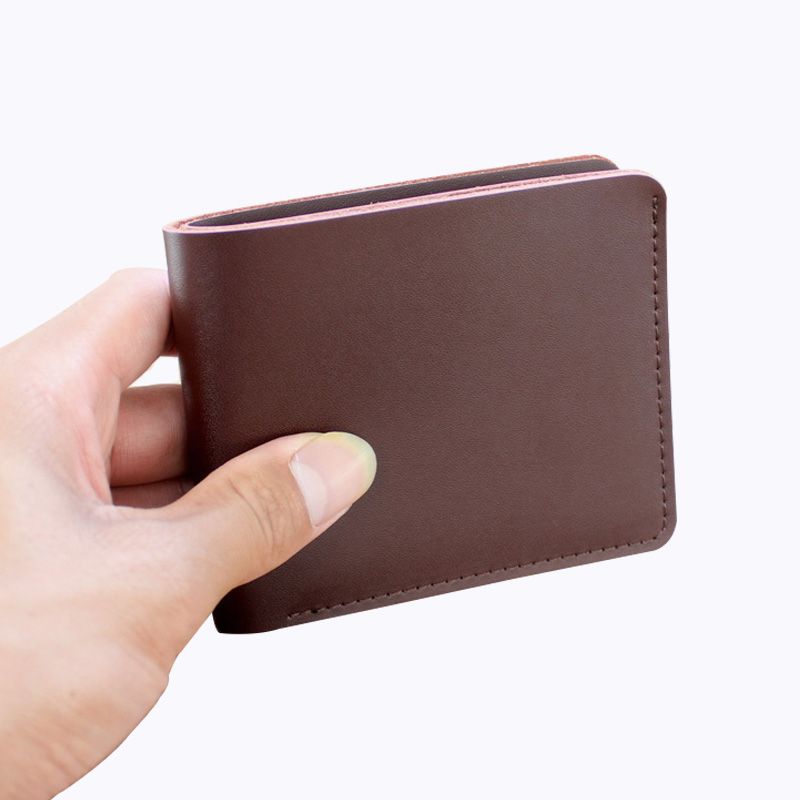 small leather wallet mens