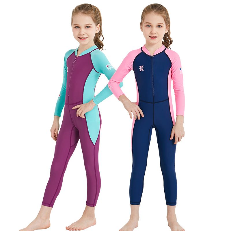 Traje de baño niña completo Clearance