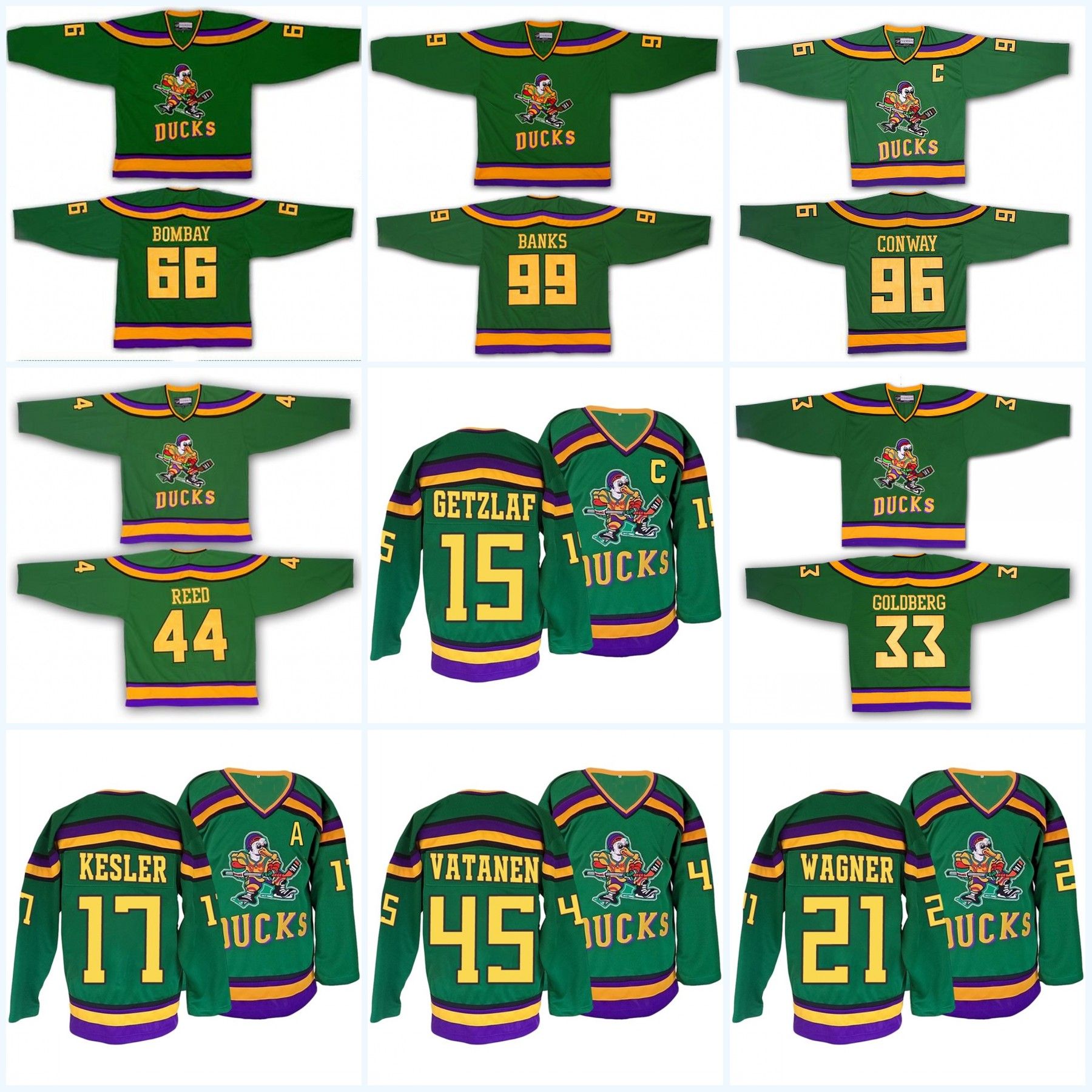 mighty ducks 1 jersey