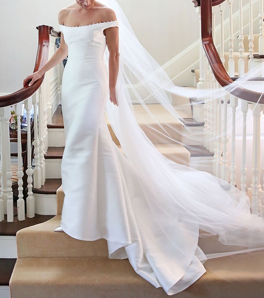 Solid White Wedding Dress Off 74 Buy