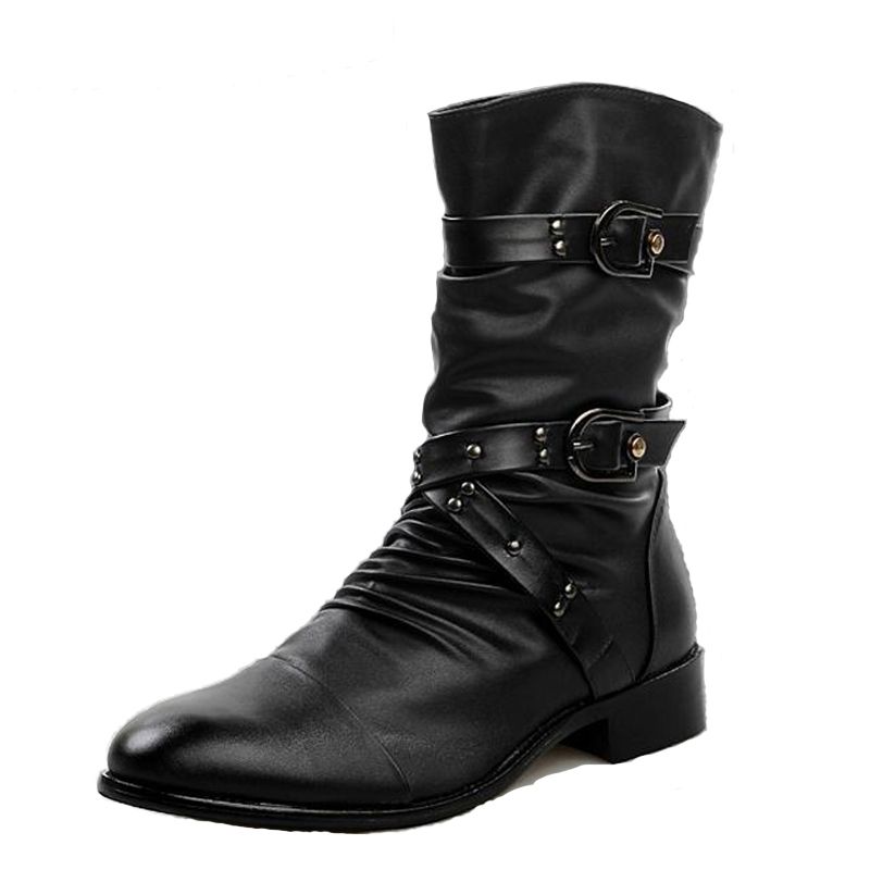 bottes homme talon
