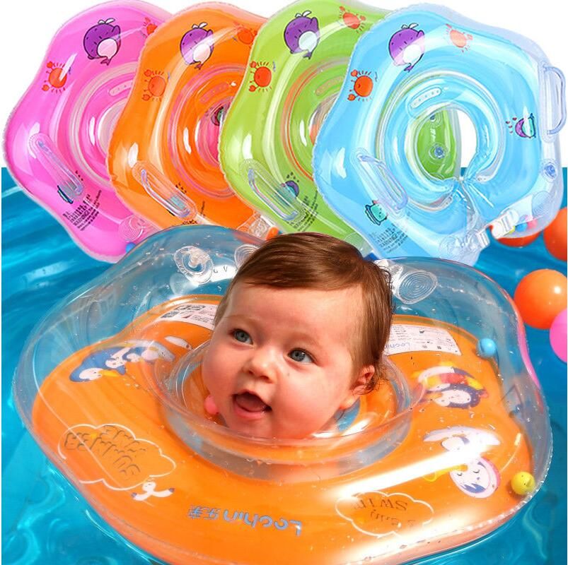 infant swimming neck float ring