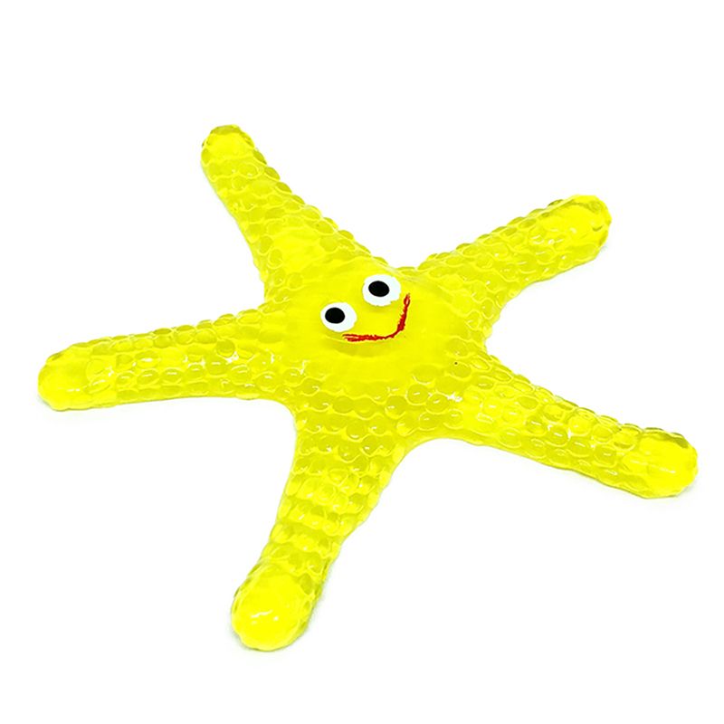 Soft Material Decompression Starfish Octopus Shark Kid,Sticky Marine Animal ToNJ 