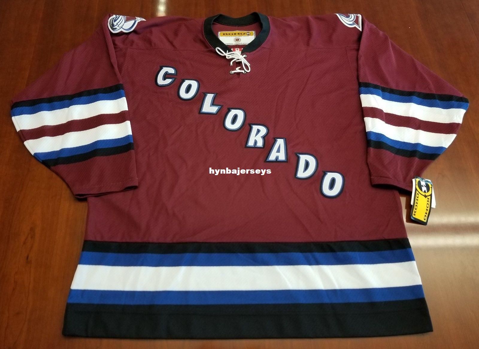 colorado avalanche purple jersey