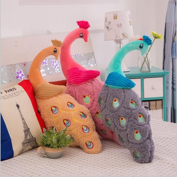 peacocks llama teddy