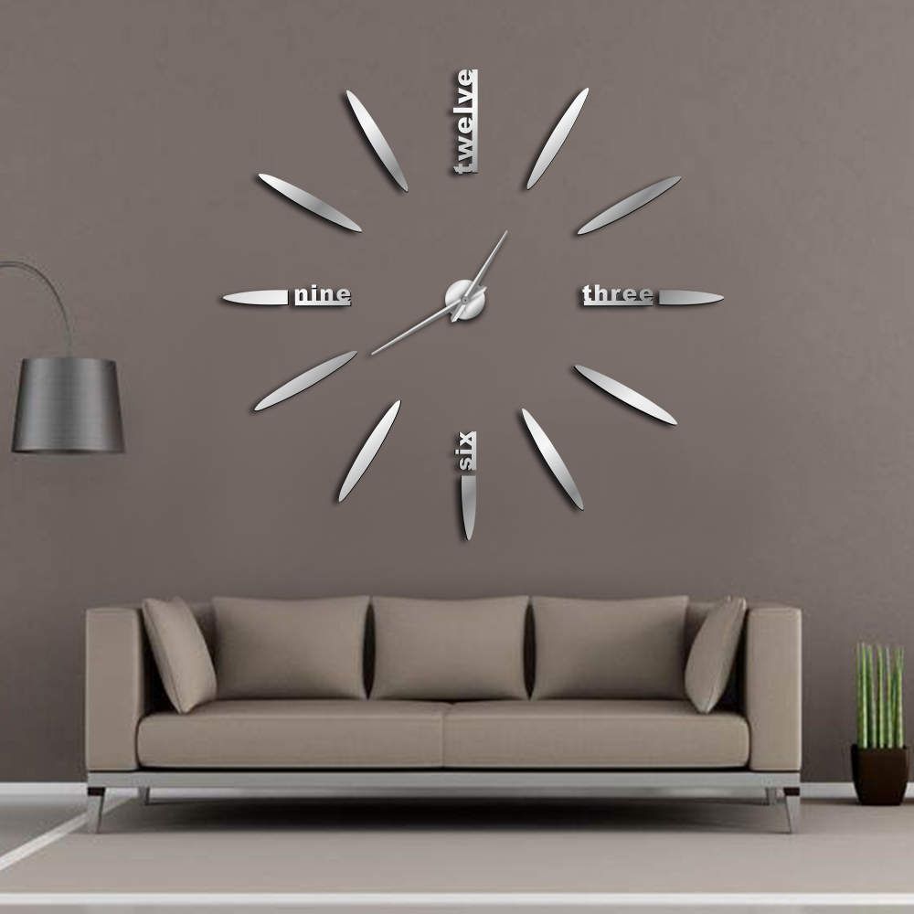 mirror wall clock canada