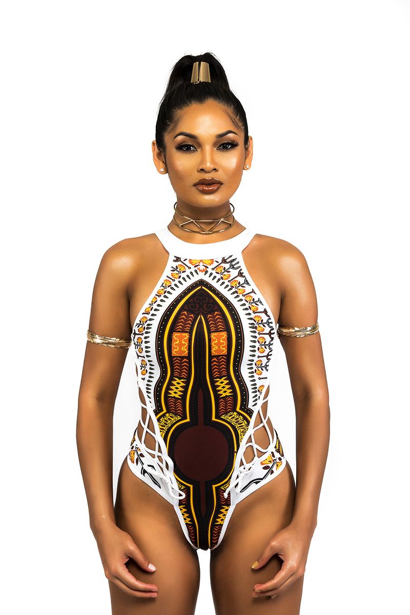 Dashiki bathing suit Clearance