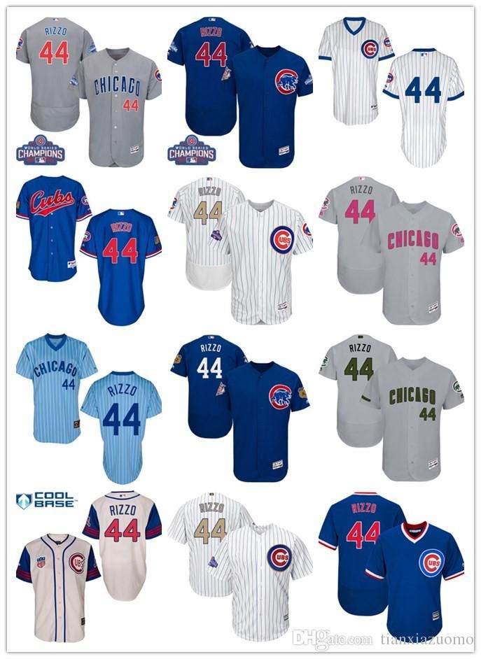 cubs jersey numbers 2016