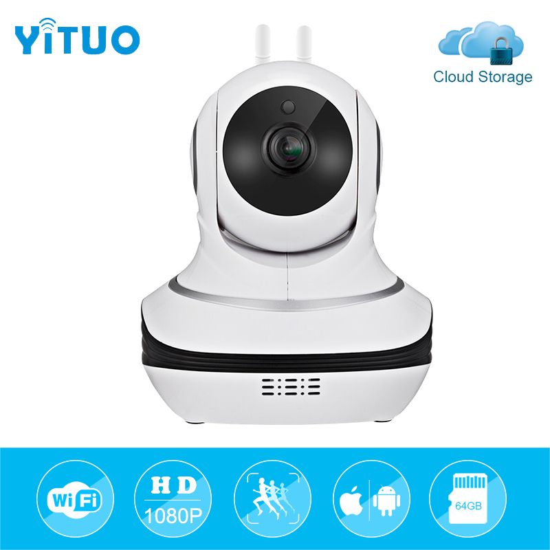 Indoor Wireless 1080P Full HD WiFi Cloud Storage IP Camera Surveillance Camera