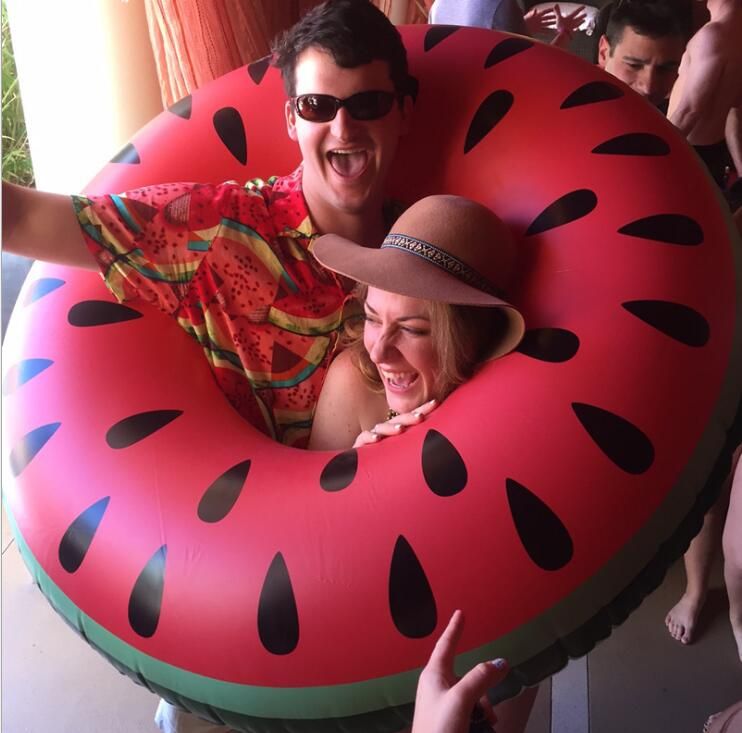 watermelon swim ring