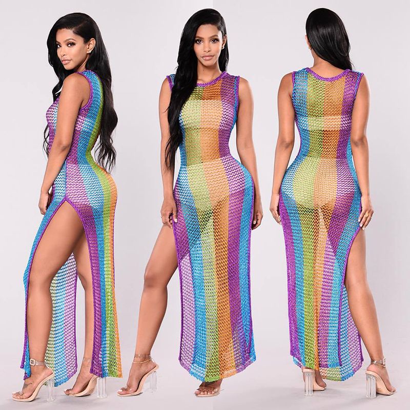 rainbow beach cover up