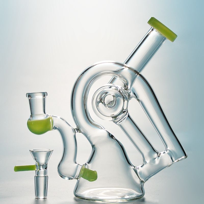 Grön Bong + Bowl