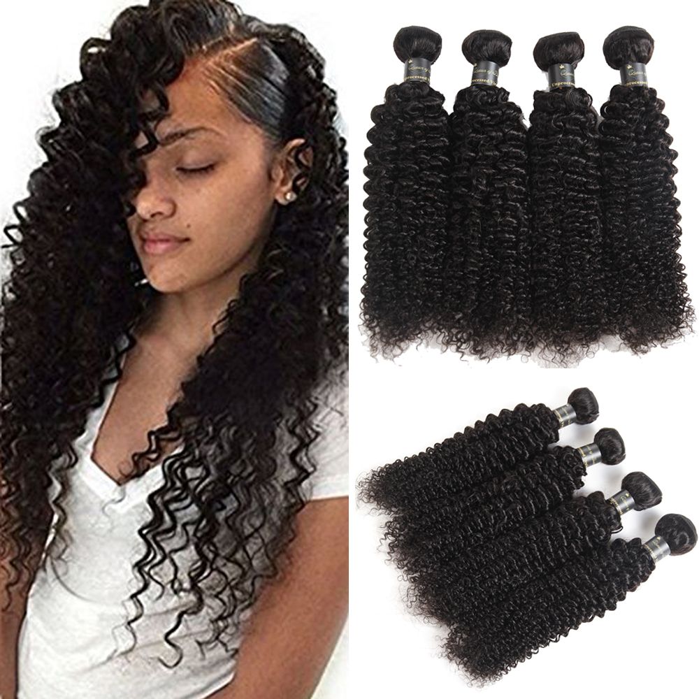 Malaysian Kinky Curly Human Hair 3 Or Malaysian Human Hair Weaves