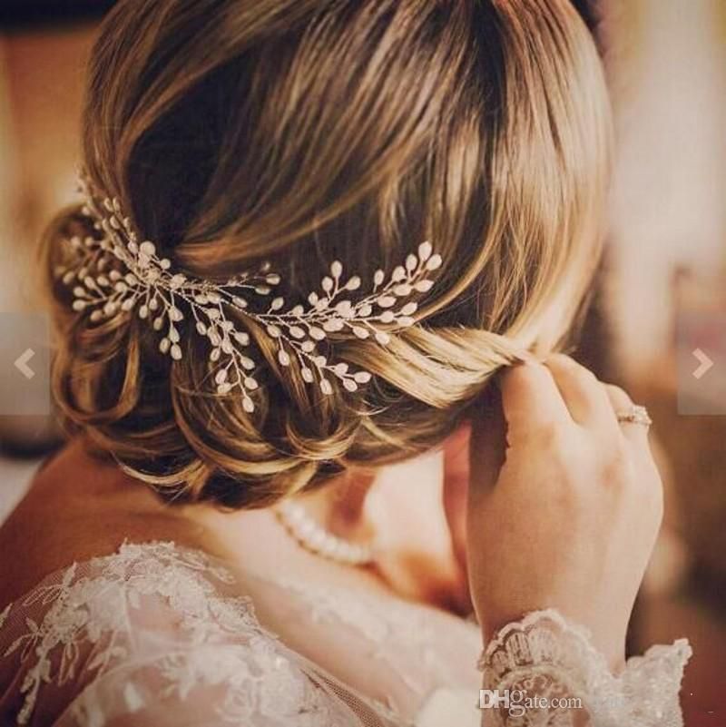 pearls in hair for wedding