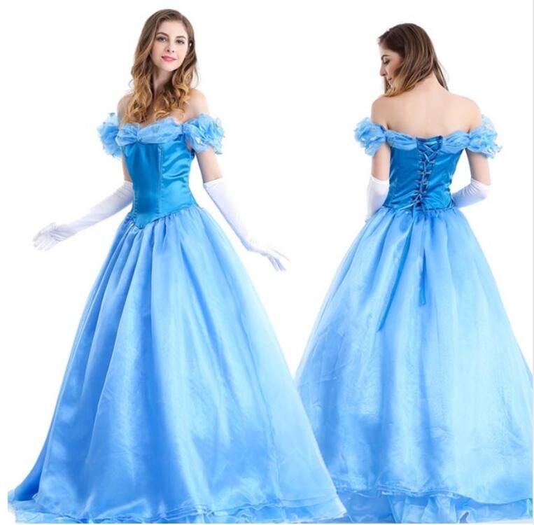 vestido cinderela adulto