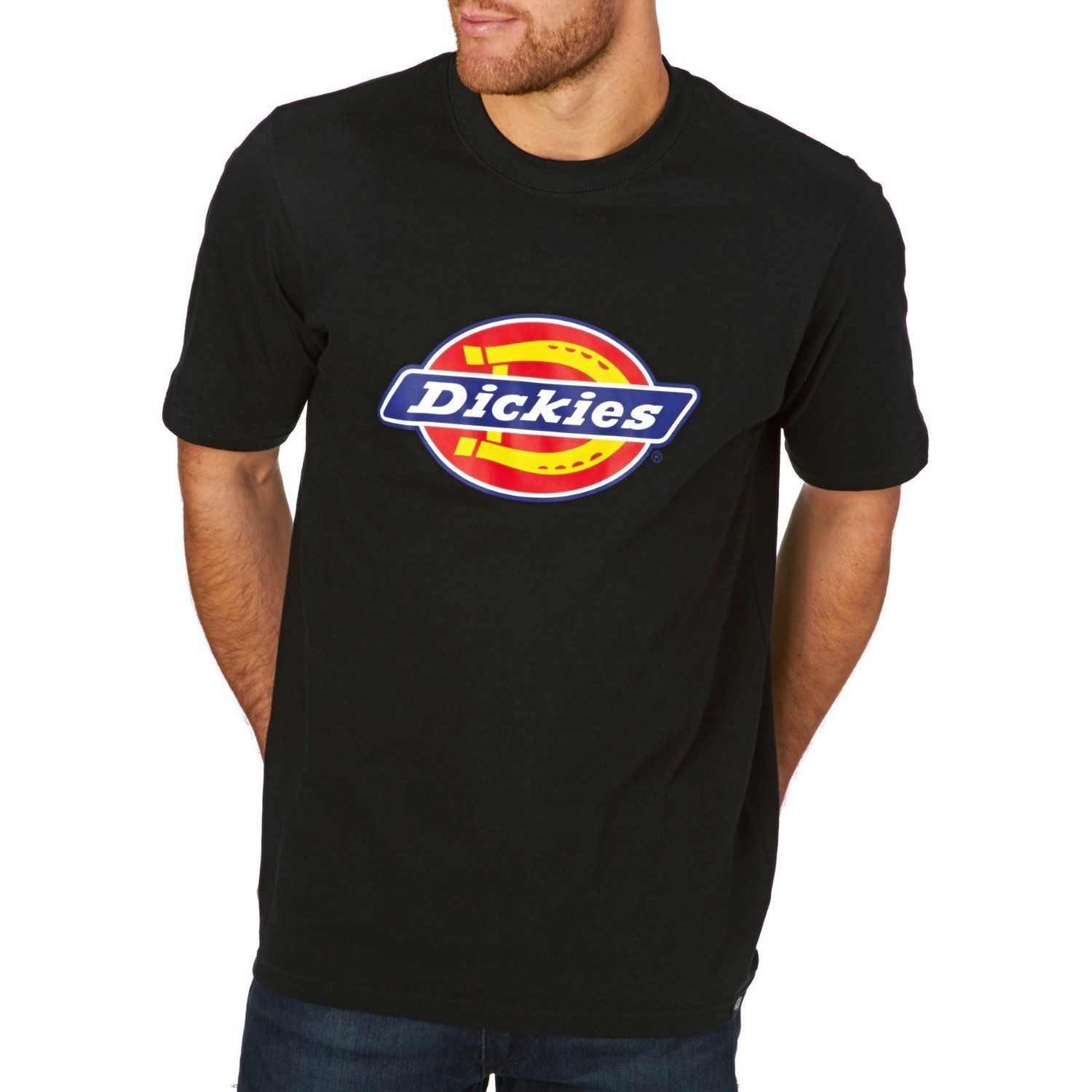 Dickies Mens T-Shirt Horseshoe XXL Red