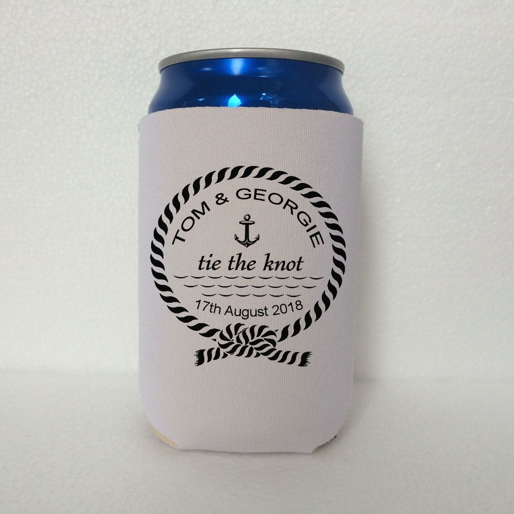 custom printed can koozies