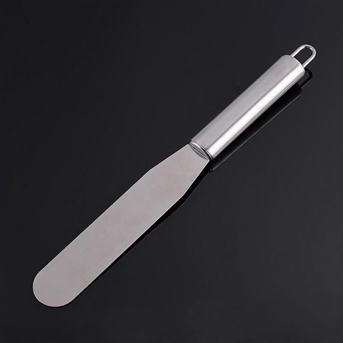 2020 Cake Cream Blade Spatula Stainless Steel Butter Straight Bend
