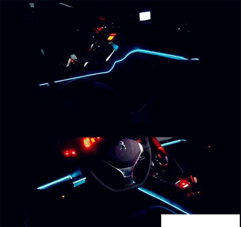 2019 Auto Atmosphere Light 2m 12v Car Cold Light Wire Neon Lamp Decor Accessories For Honda Civic Crv Accord Fit Spirior City Drl From Led Total Shop