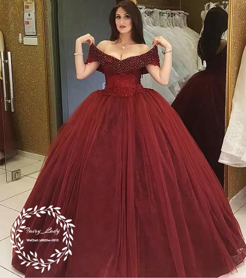 15 burgundy dresses
