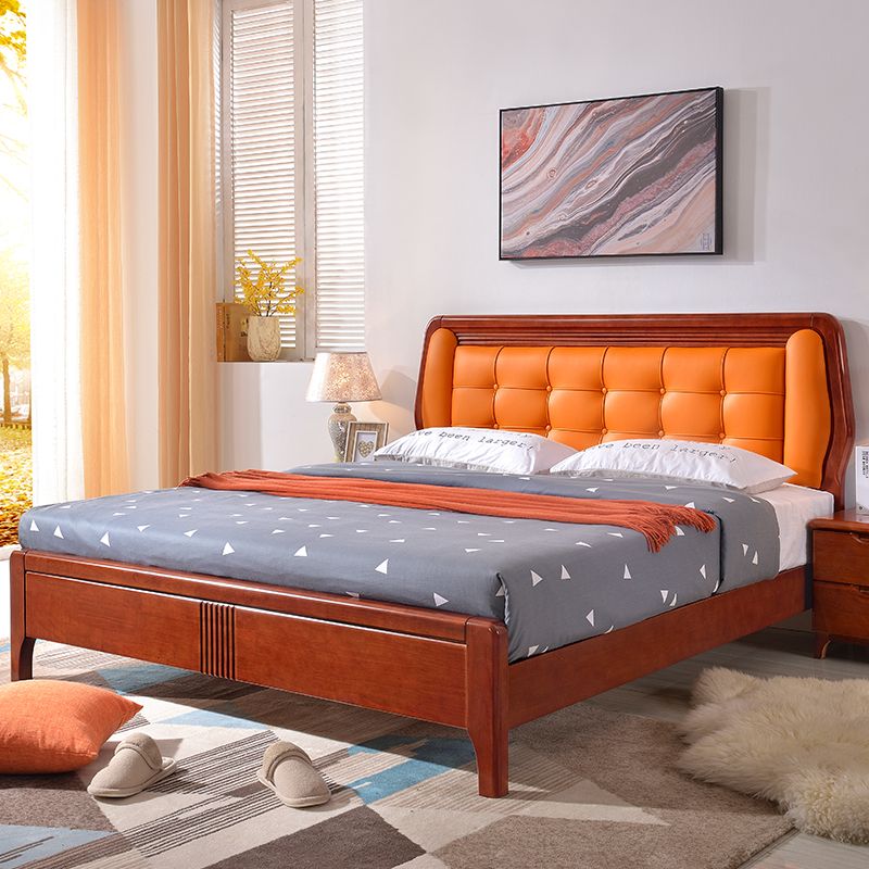 2019 Simple Modern Furniture Solid Oak Bed 1 8 M Small Apartment Economy Master Bedroom Double Bed From Baihexinyuanjiaju 482 42 Dhgate Com