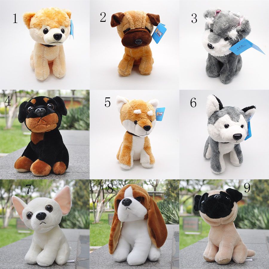 cute dog soft toy