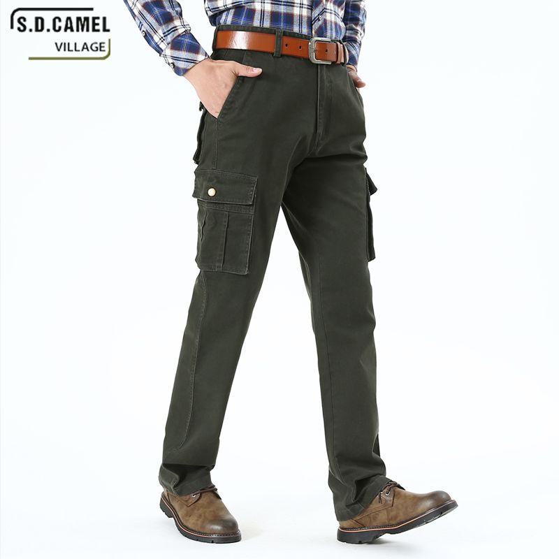camel cargo pants