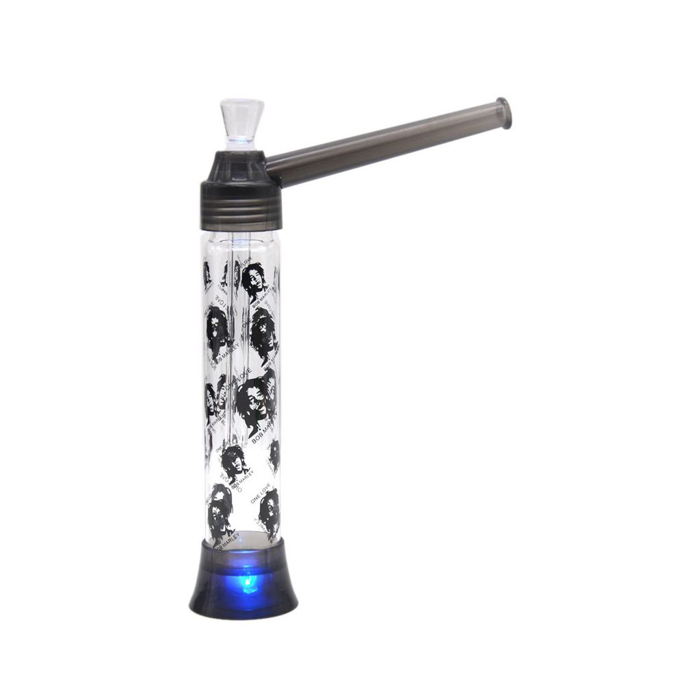 Portable Glass Water Pipes Glass Bongs Toppuff Travel Shisha Hookah