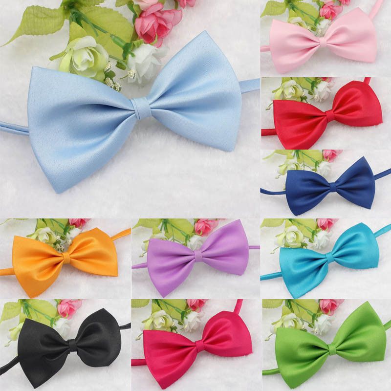 dog neck bows