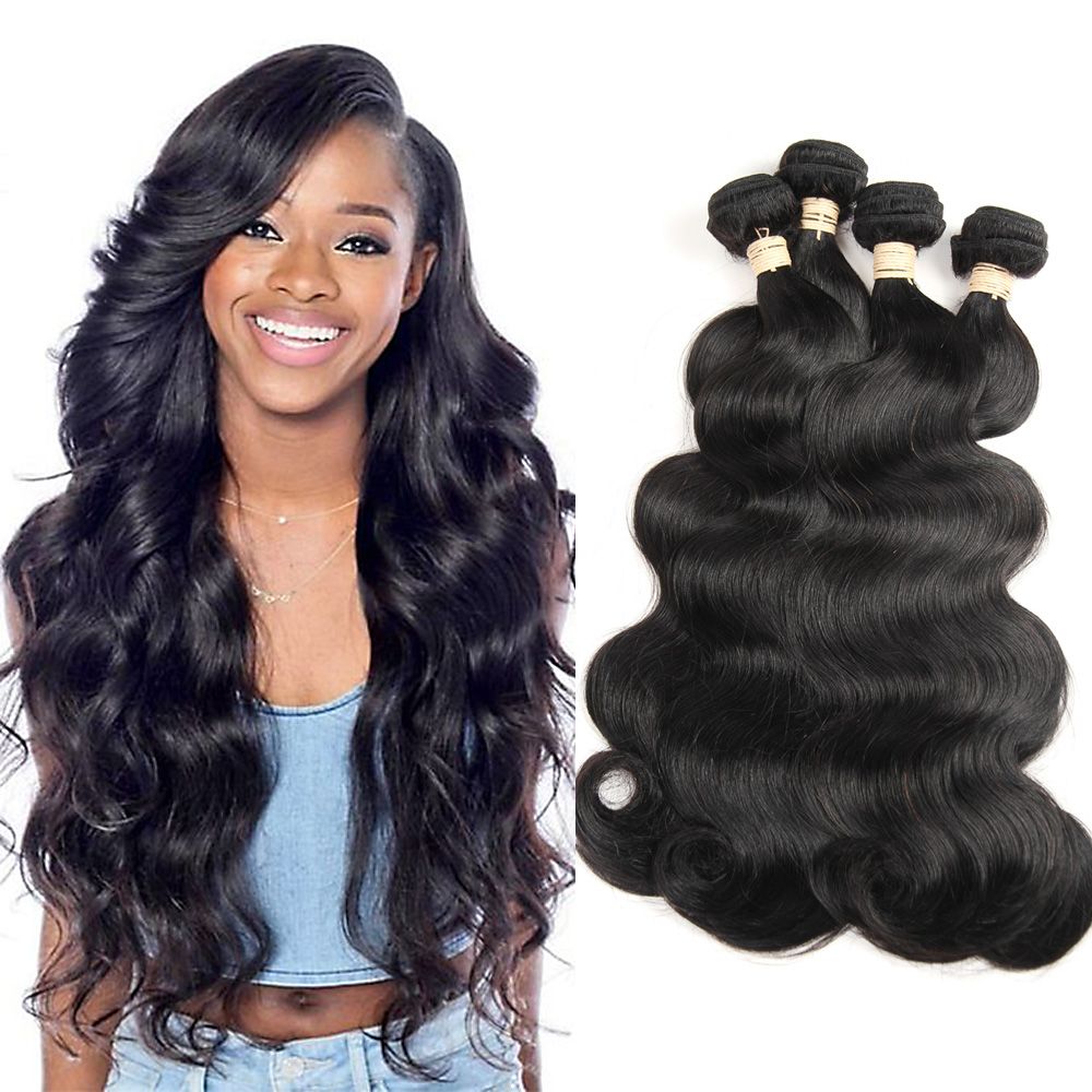 8a Mink Brazillian Body Wave Unprocessed Brazilian Peruvian Indian