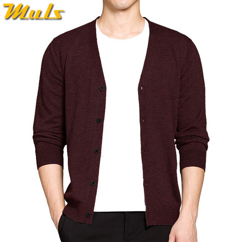 maroon cardigan mens