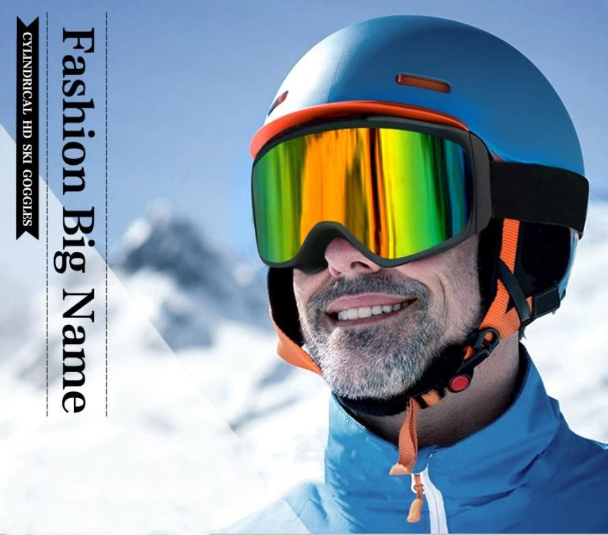 men ski goggles