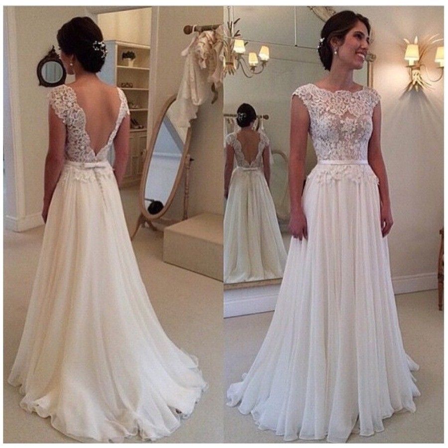 affordable backless wedding dresses