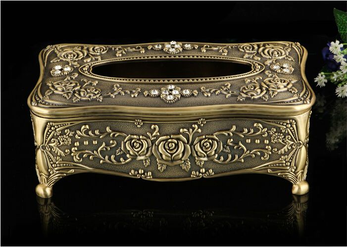 antique tissue box