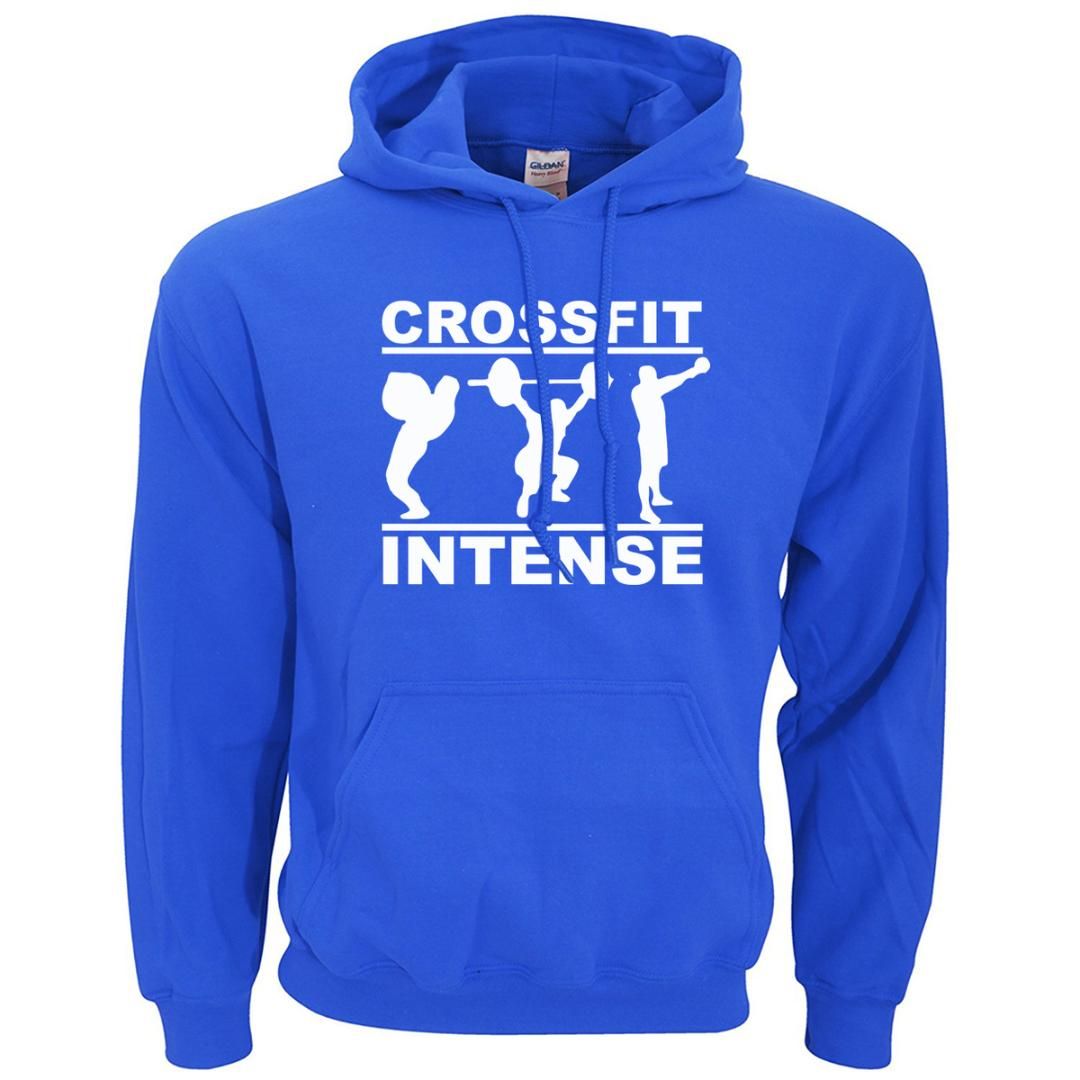nueva llegada 2018 invierno CrossFit intensos sudaderas sudaderas crossfit cálida lana de fitness con
