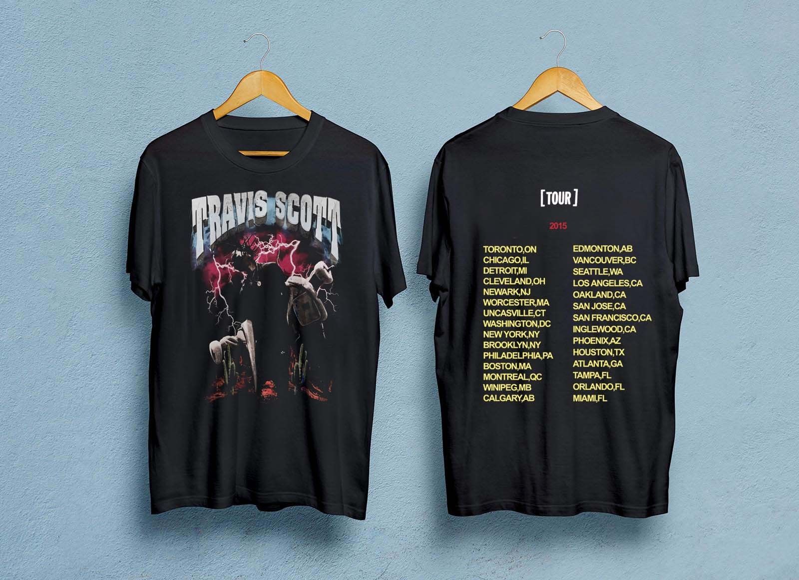超可爱の Travis Scott MA-1 Merch Tour Rodeo - フライトジャケット