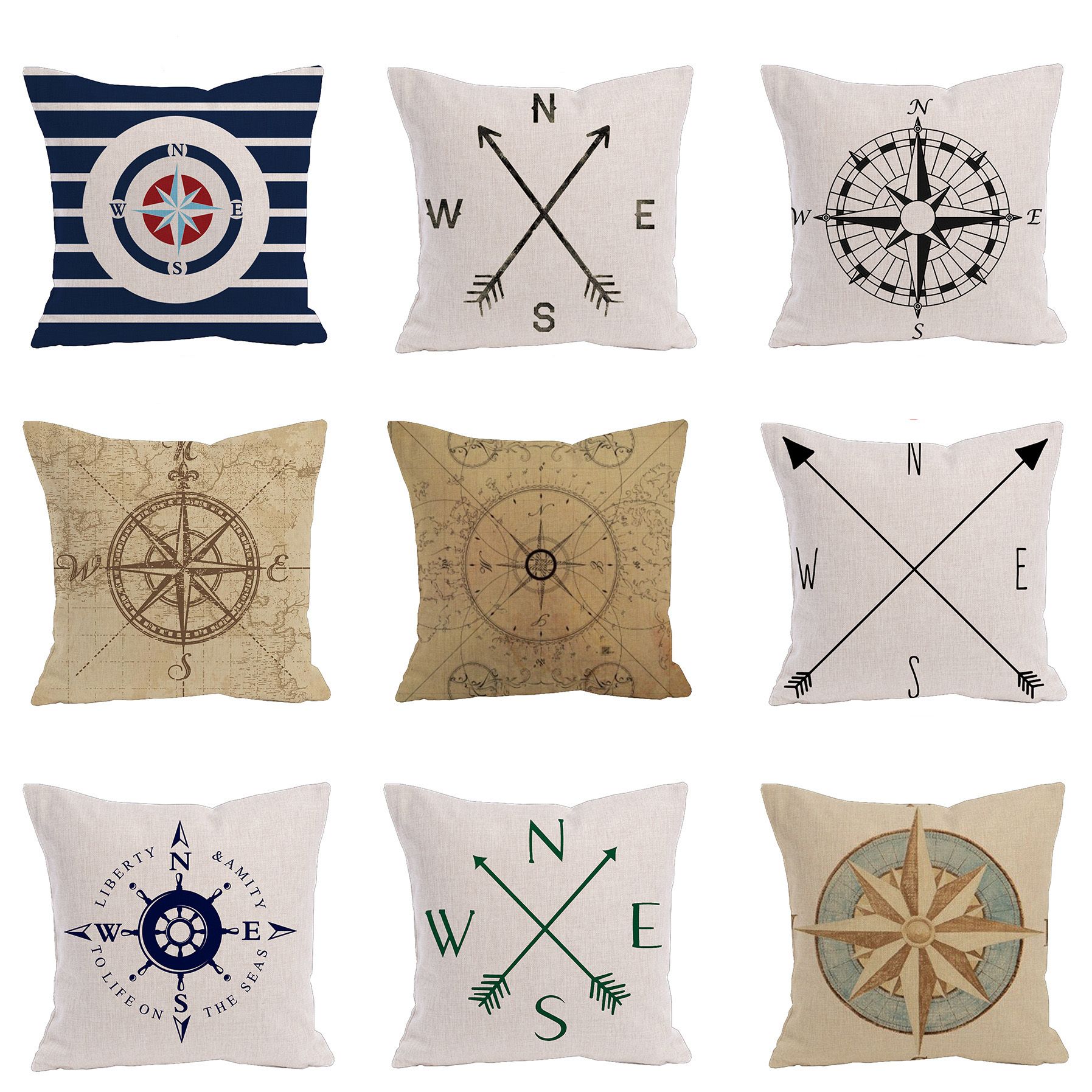 anchor decorative pillows