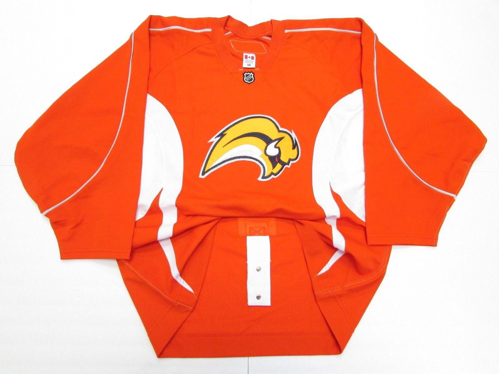orange hockey practice jersey