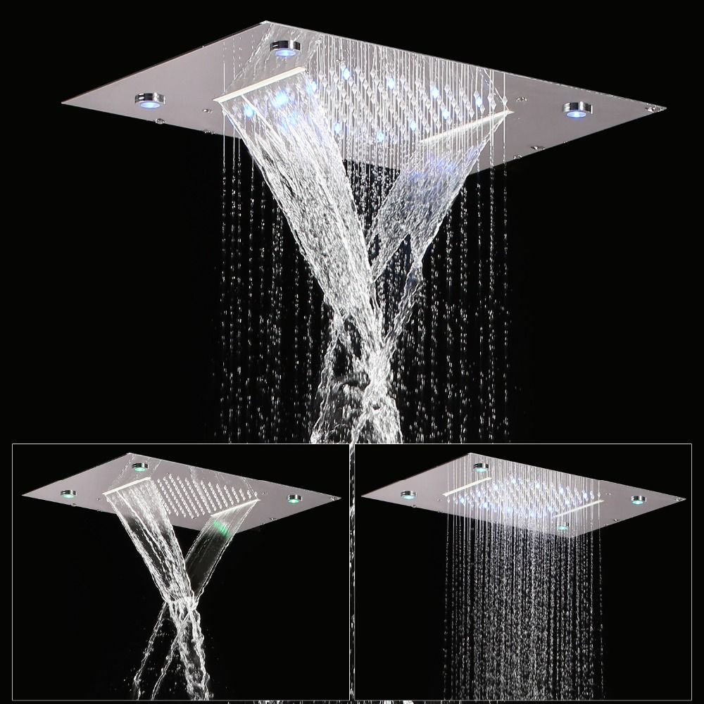 waterfall shower head waterfall shower head